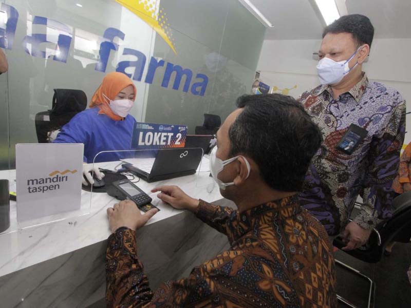  Penandatangan Kerja Sama Bank Mandiri Taspen Dan Kimia Farma Diagnostika