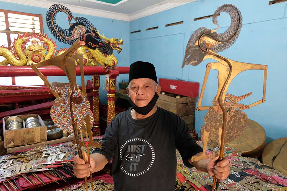 Pekerja Seni Wayang Sambut Gembira Izin Pentas Diperbolehkan