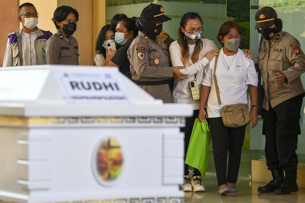 Penyerahan Jenazah Korban Kebakaran LP Tangerang