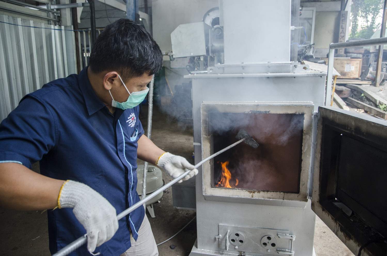 Pengembangan Mesin Pengolah Sampah