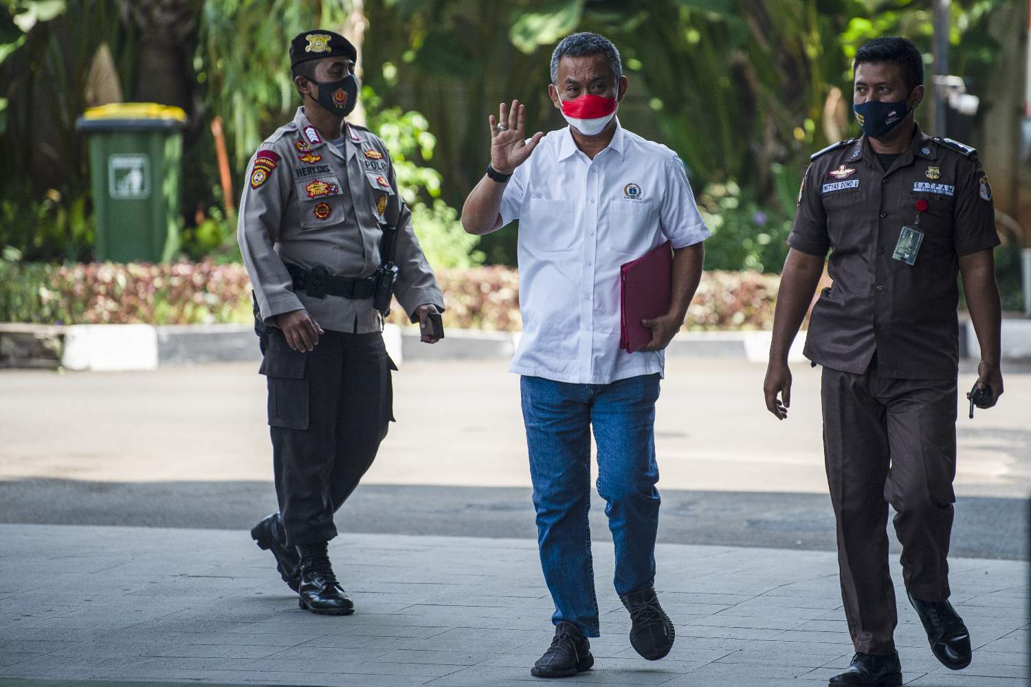 Ketua DPRD DKI Jakarta Prasetyo Edi Marsudi  Menjalani Pemeriksaan di KPK