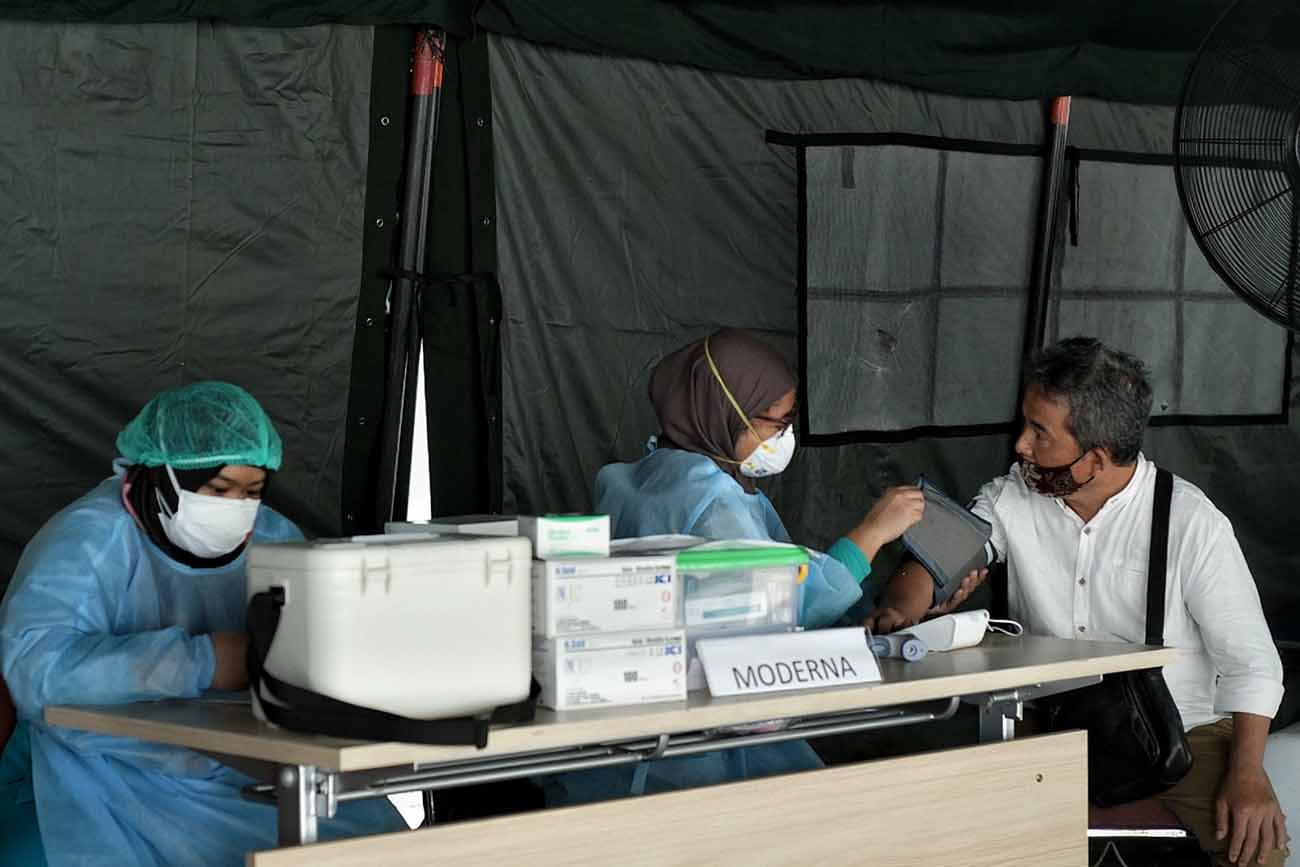 Sentra Vaksinasi MODENA Bersama FKG Universitas Indonesia