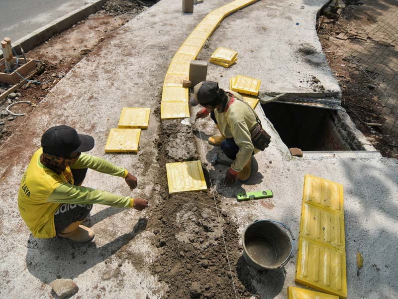 Penataan Jalur Pedestrian Di Jakarta