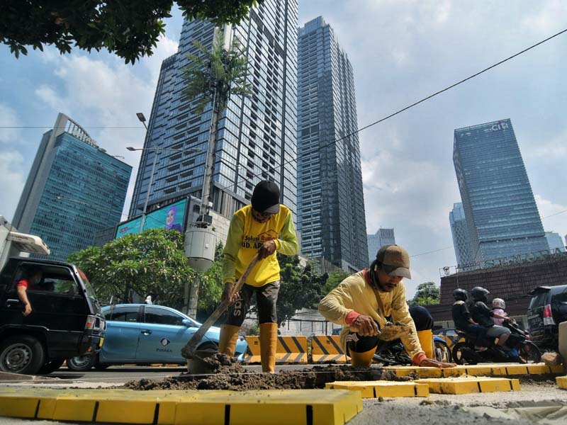 Penataan Jalur Pedestrian Di Jakarta