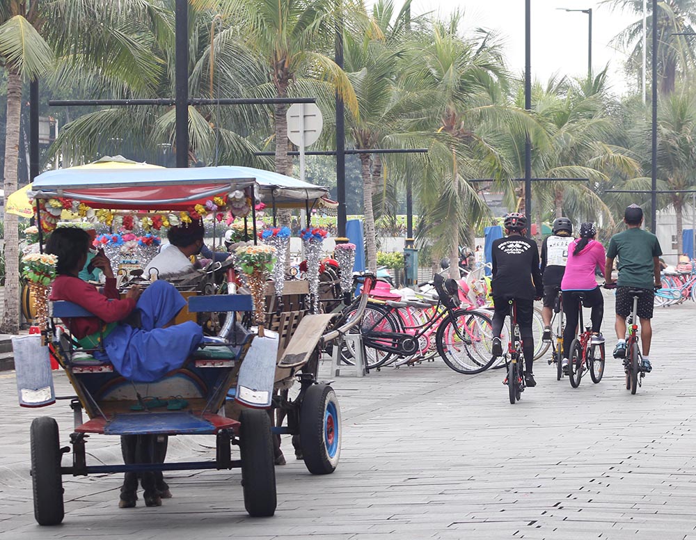 Kota Tua Belum Dibuka Untuk Berolahraga