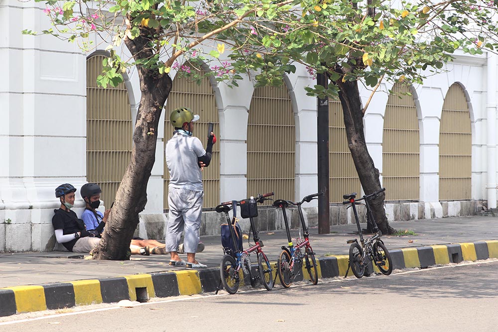 Kota Tua Belum Dibuka Untuk Berolahraga