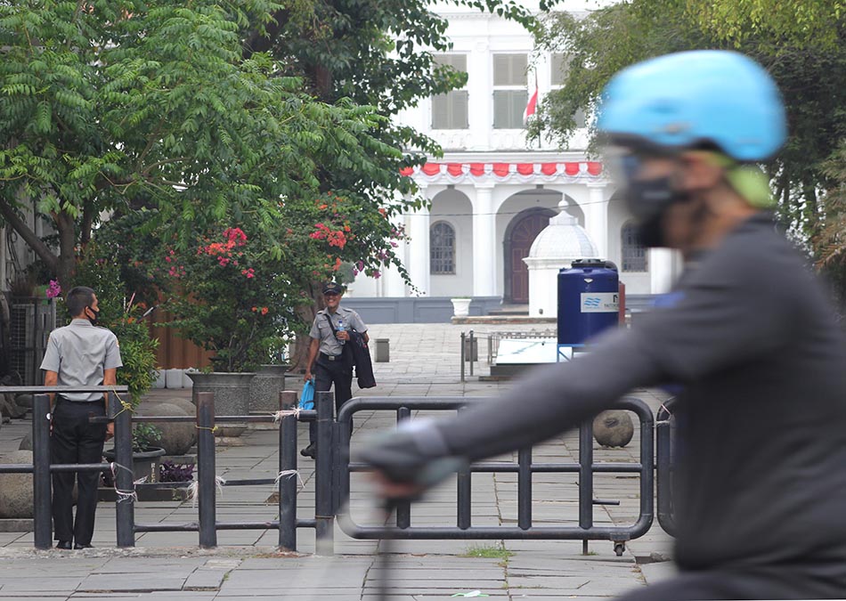 Kota Tua Belum Dibuka Untuk Berolahraga