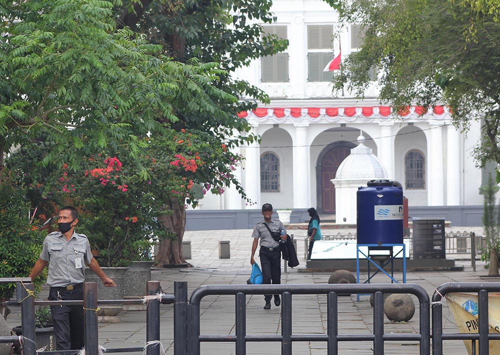 Kota Tua Belum Dibuka Untuk Berolahraga