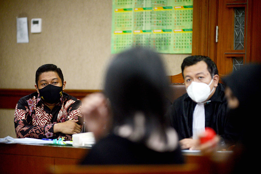 Sidang Robin Mantan Penyidik KPK Hadirkan Tiga Saksi  