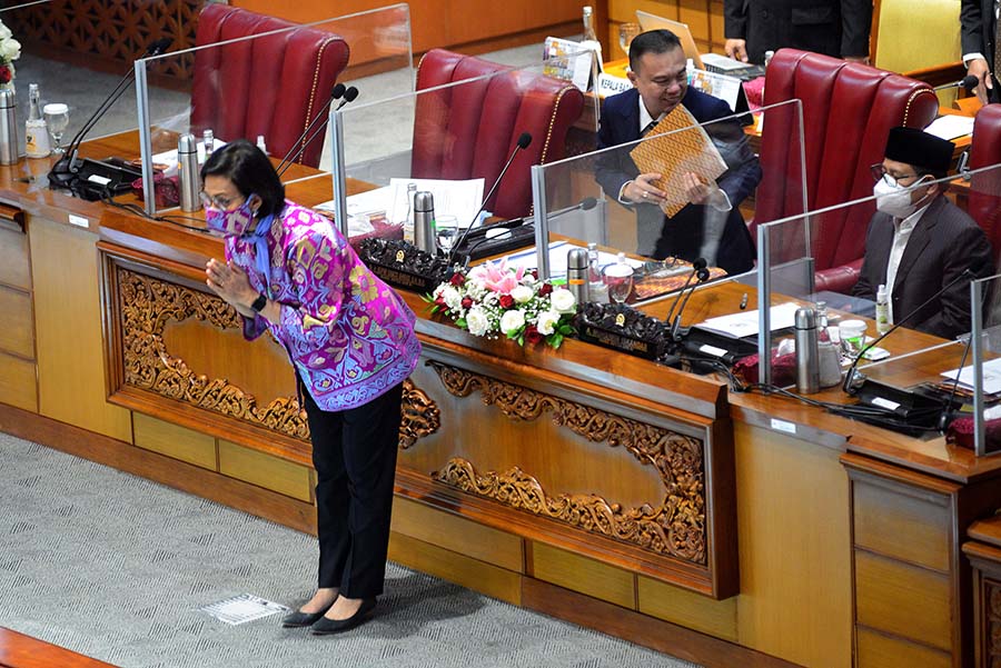 Paripurna pengesahan UU Pertanggungjawaban atas Pelaksanaan APBN 2020