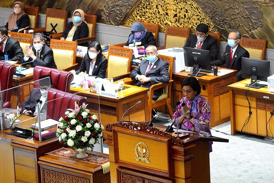 Paripurna pengesahan UU Pertanggungjawaban atas Pelaksanaan APBN 2020