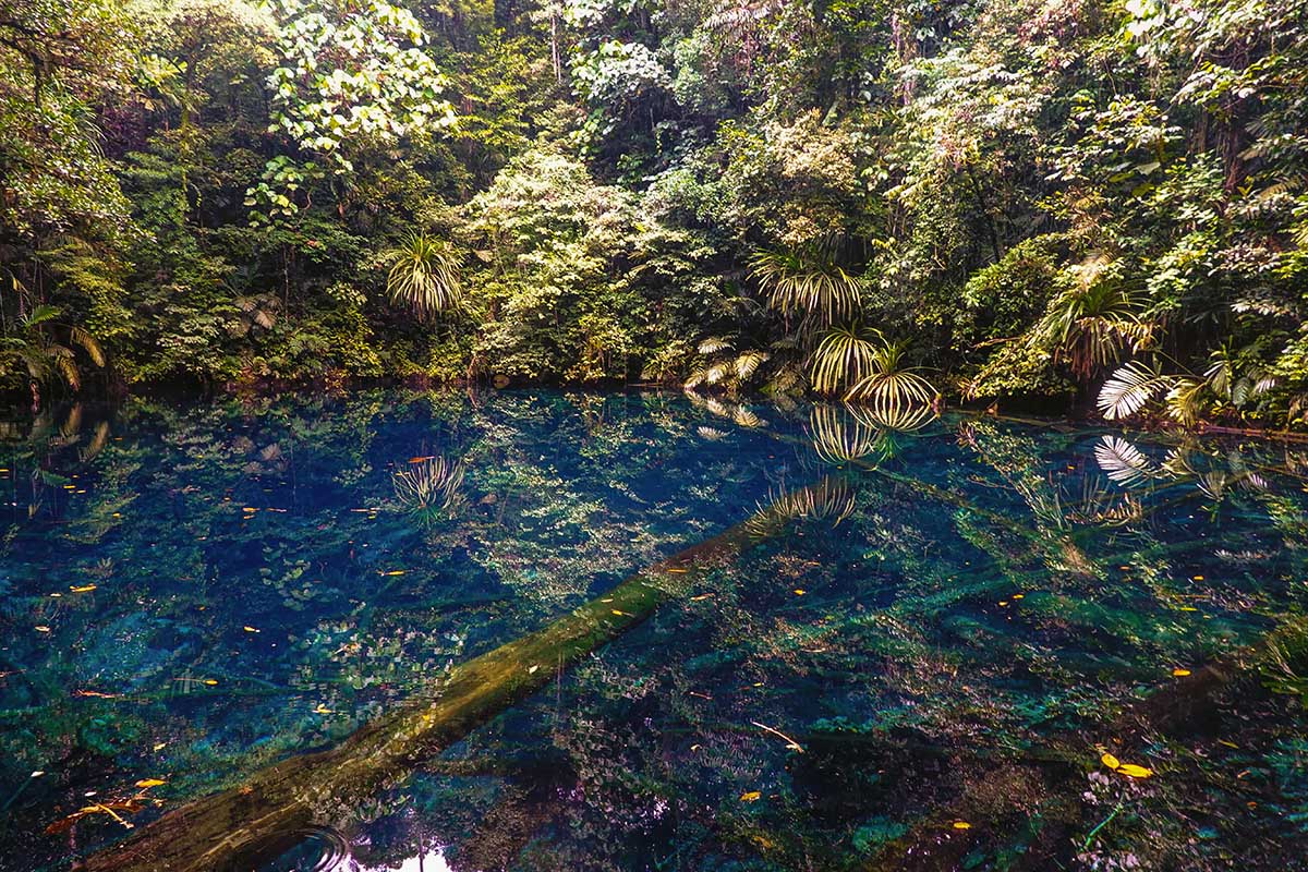 Pesona Telaga Biru Samares, Surga Kecil di Biak