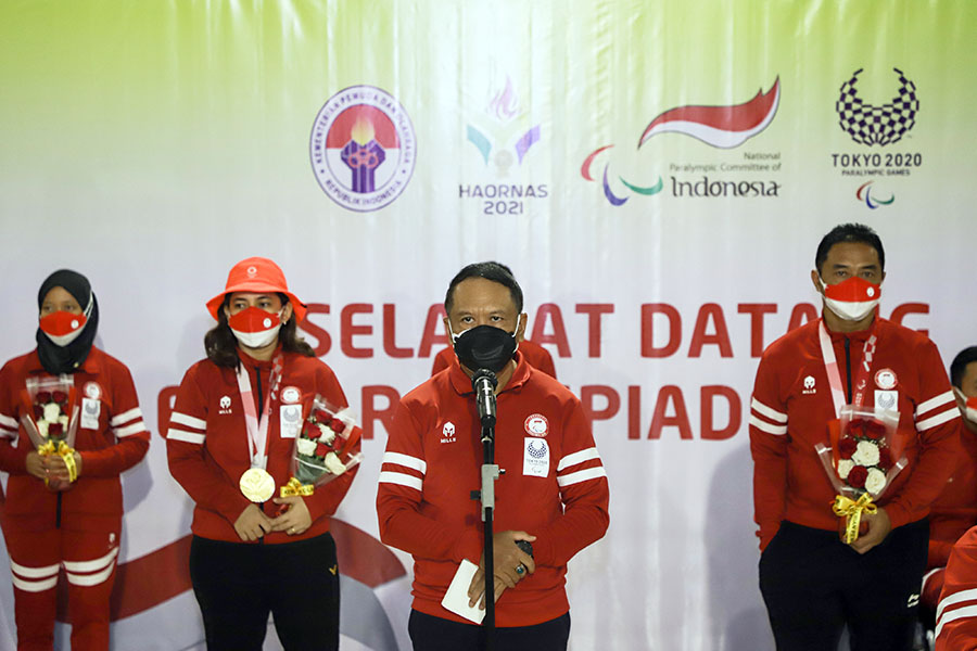 Para Pahlawan Olahraga Indonesia Tiba di Tanah Air 