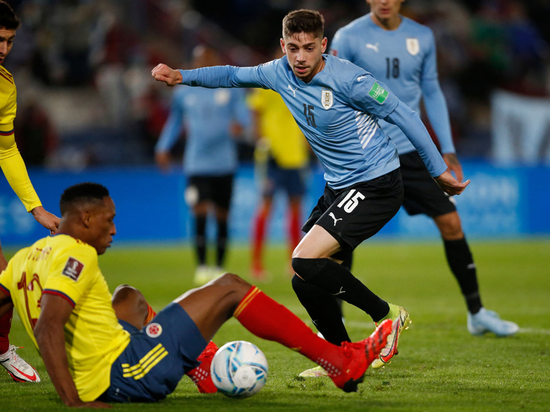Uruguay Ditahan Imbang Kolombia