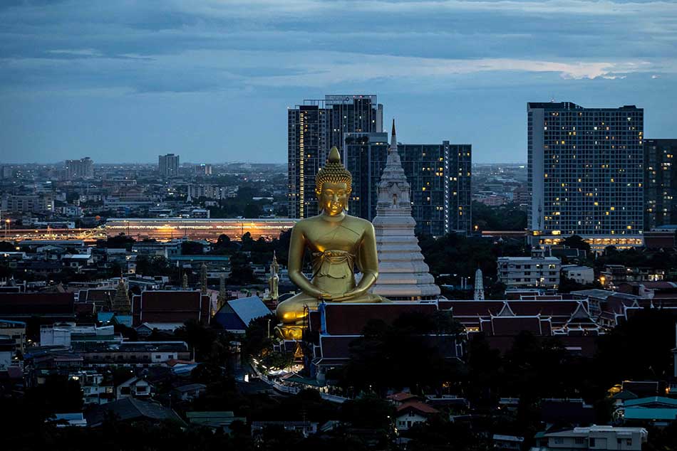 Patung Buddha Raksasa Baru di Thailand Senilai Rp 230 M