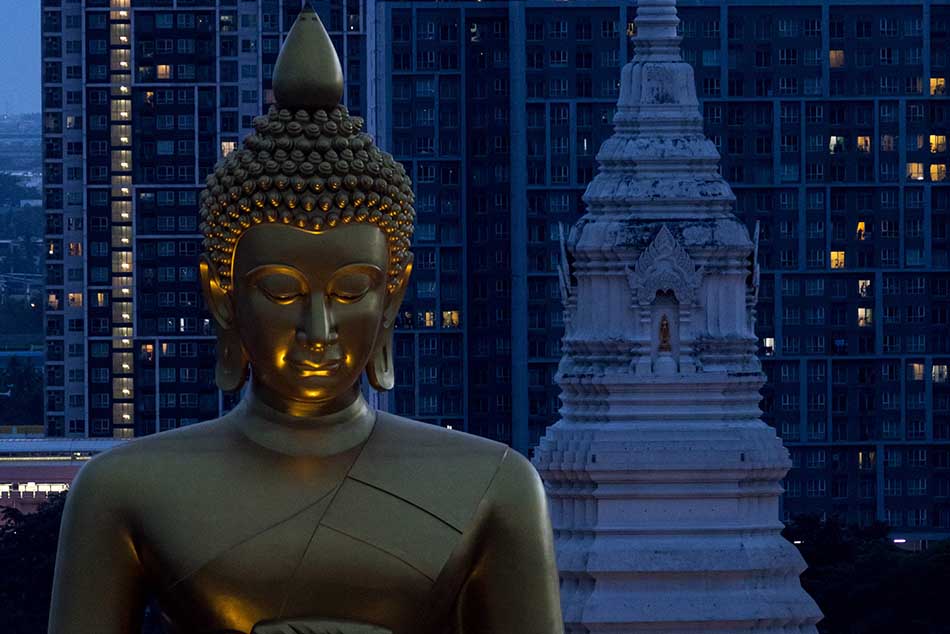 Patung Buddha Raksasa Baru di Thailand Senilai Rp 230 M