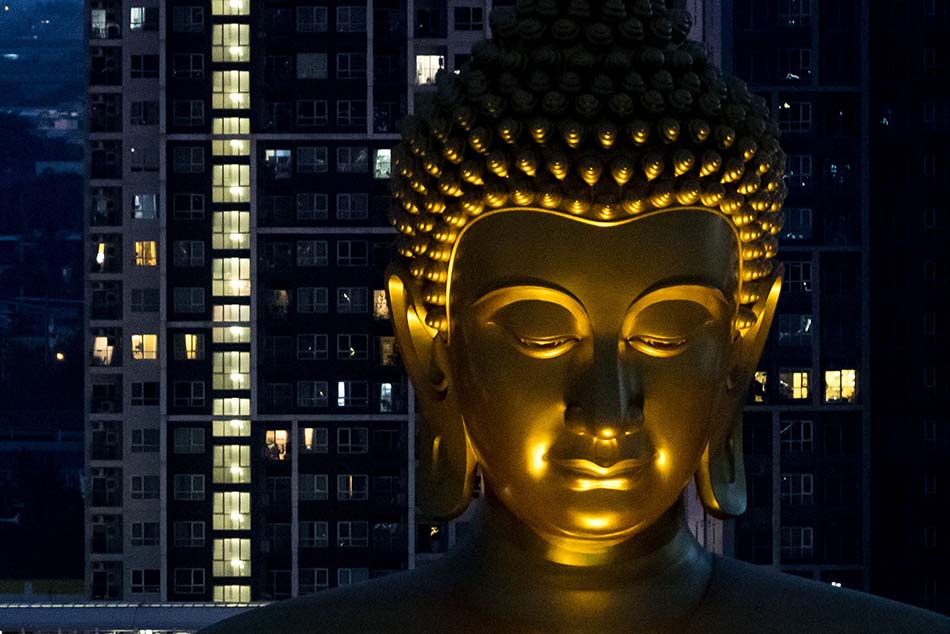 Patung Buddha Raksasa Baru di Thailand Senilai Rp 230 M