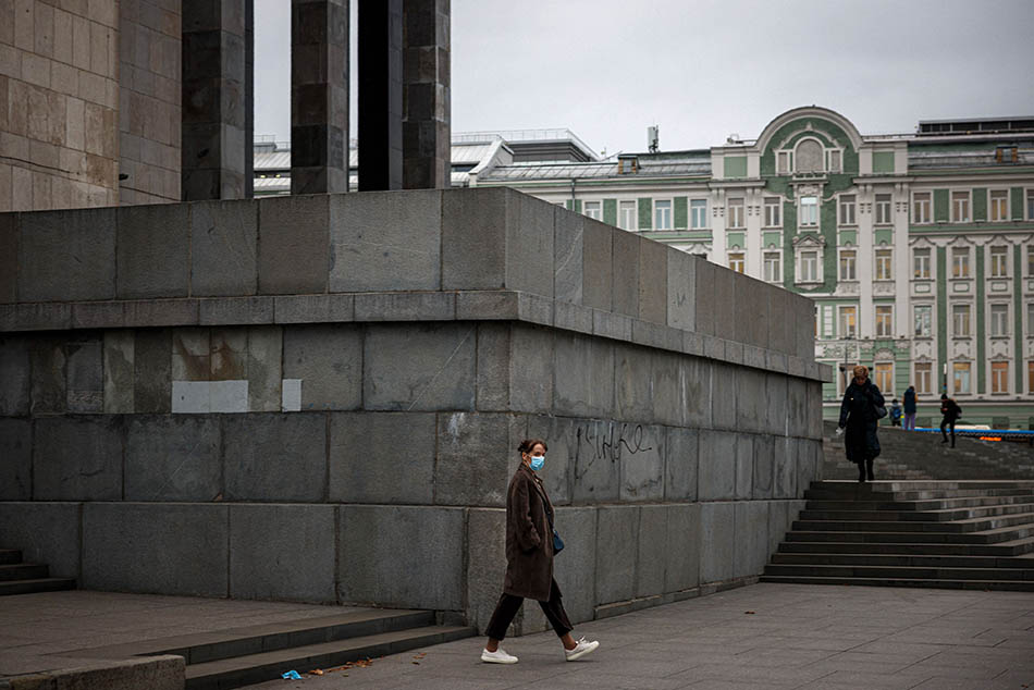 Kasus Covid Melonjak di Moskow