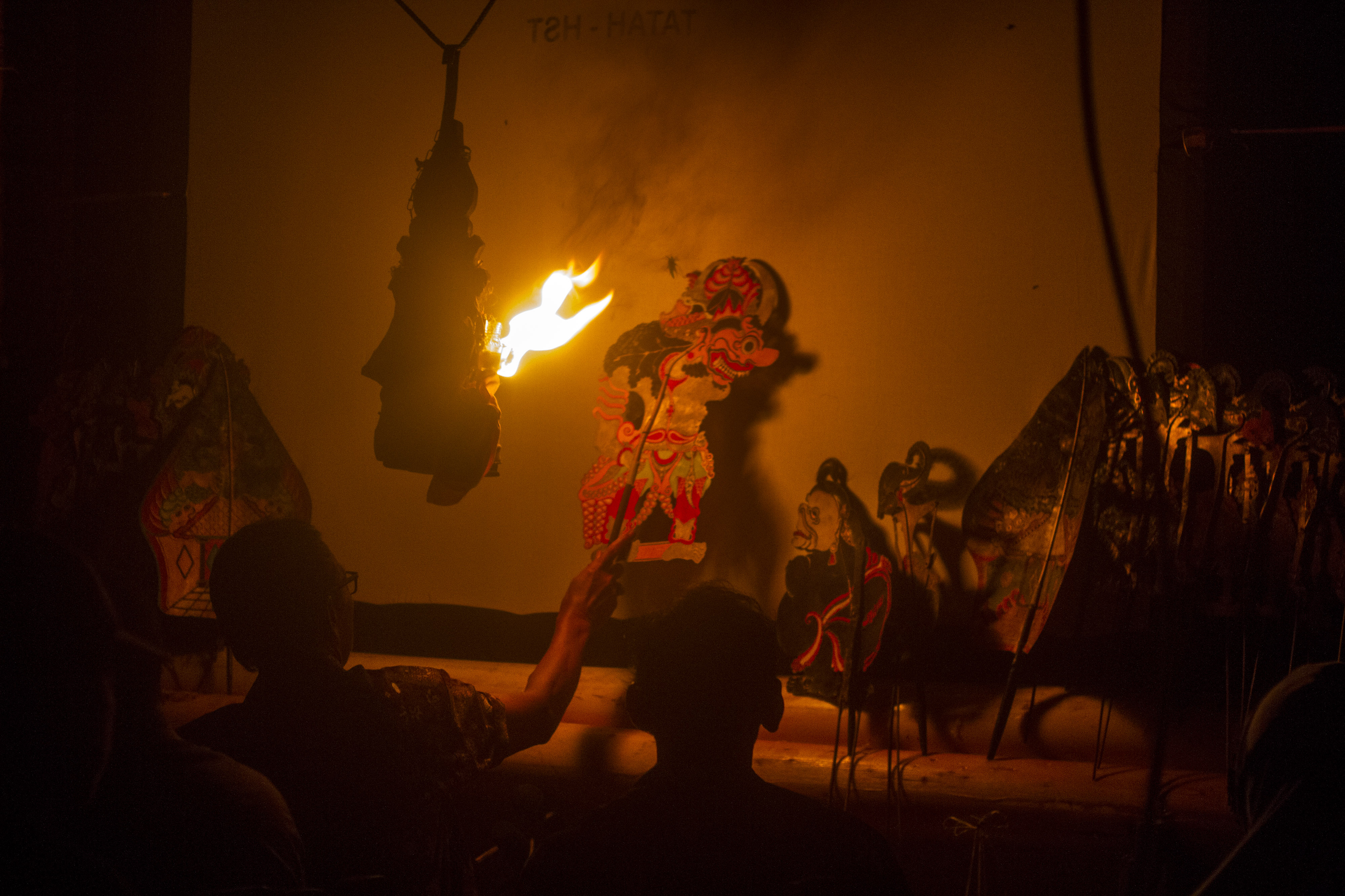 Pertunjukan Wayang Sampir di Kalimantan Selatan