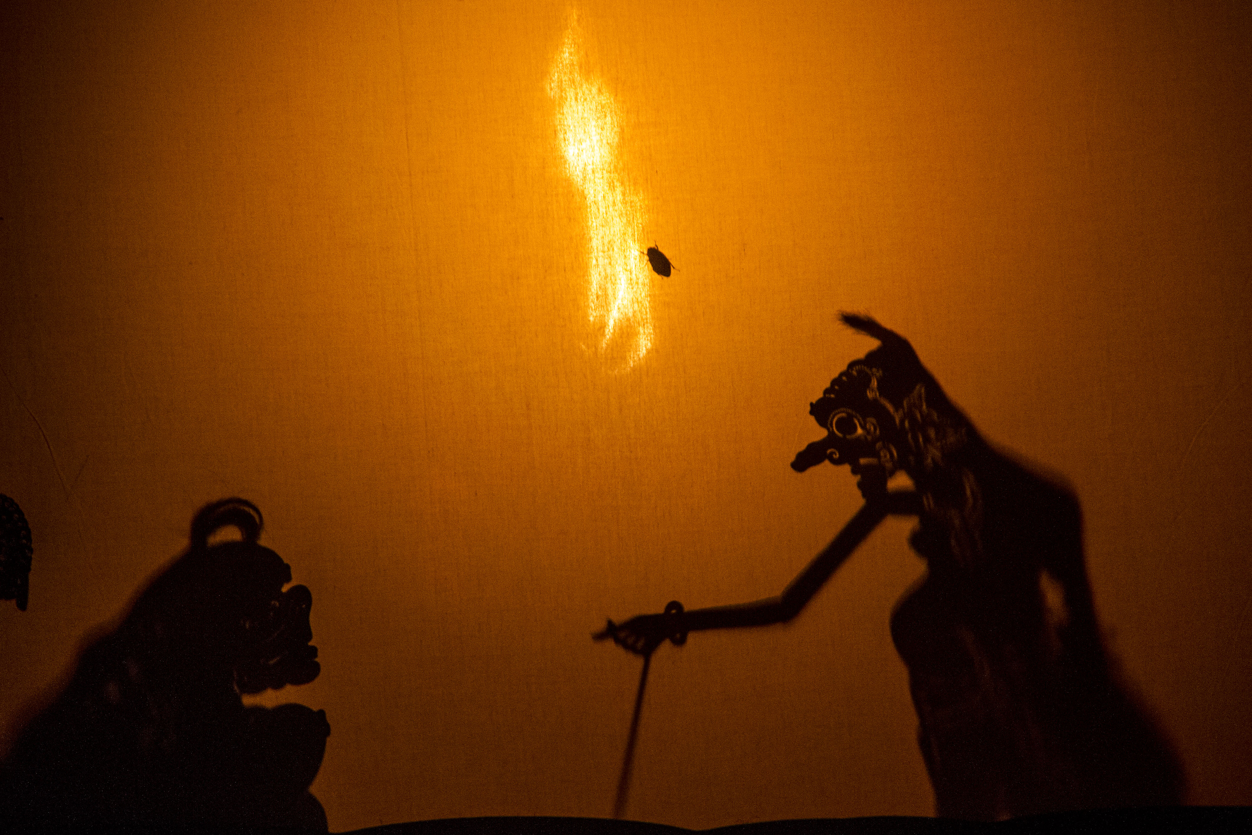 Pertunjukan Wayang Sampir di Kalimantan Selatan