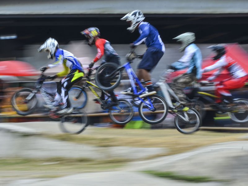 Kejuaraan BMX Jaring Pembalap Berprestasi