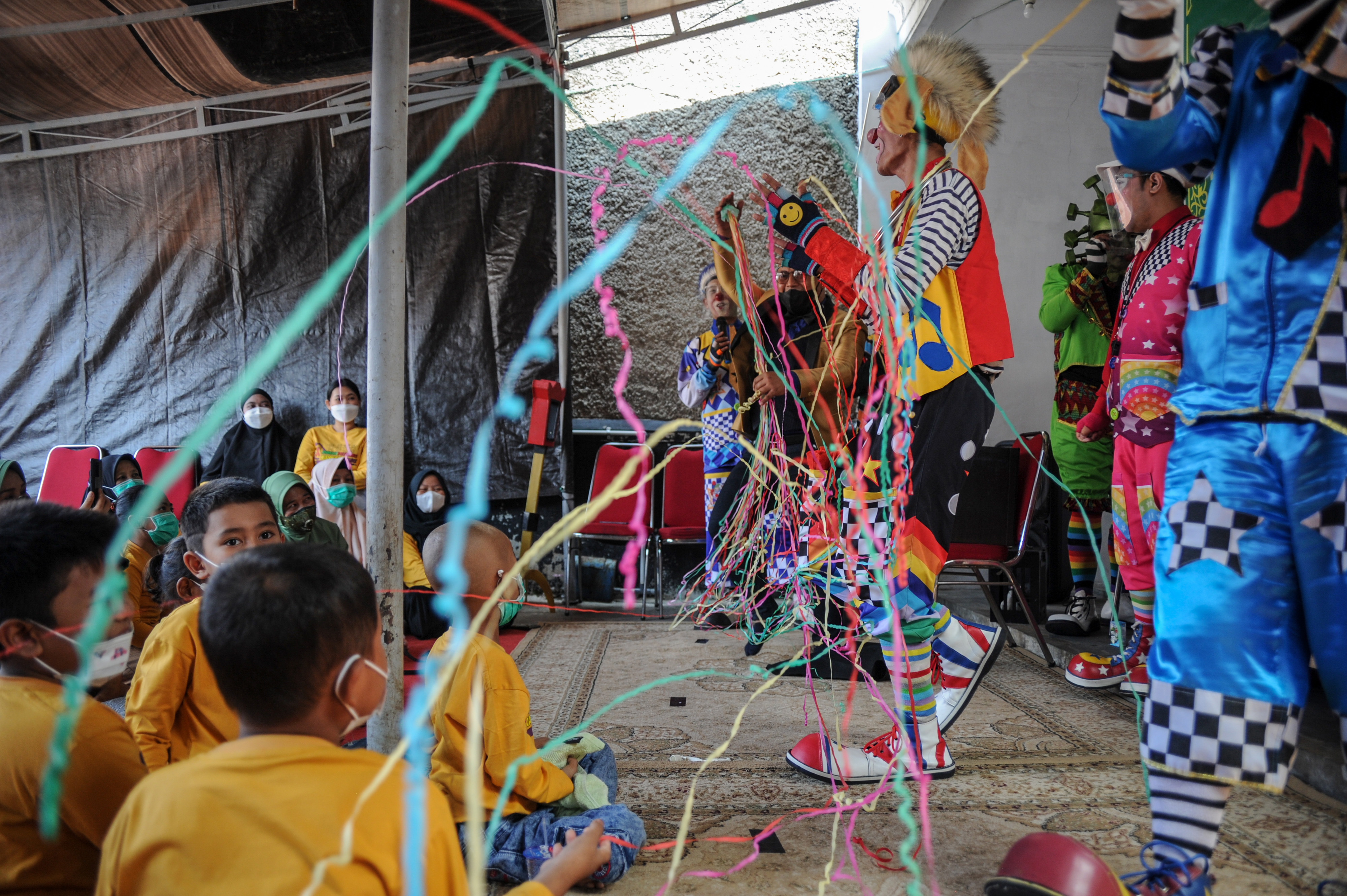 Komunitas Badut Hibur Anak Penyitas Kanker
