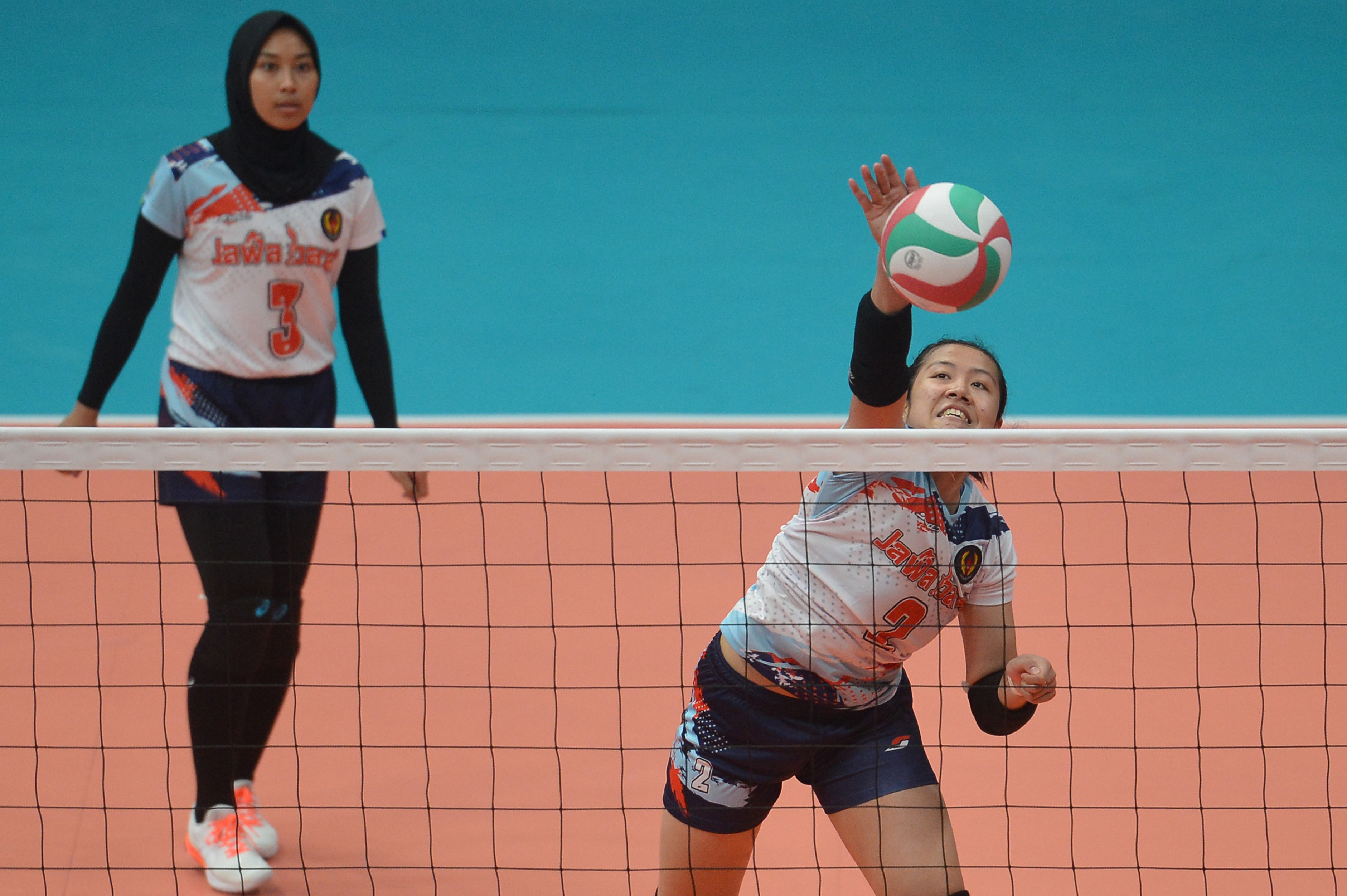 Bola Voli Putri Jawa Barat Kalahkan Jawa Tengah