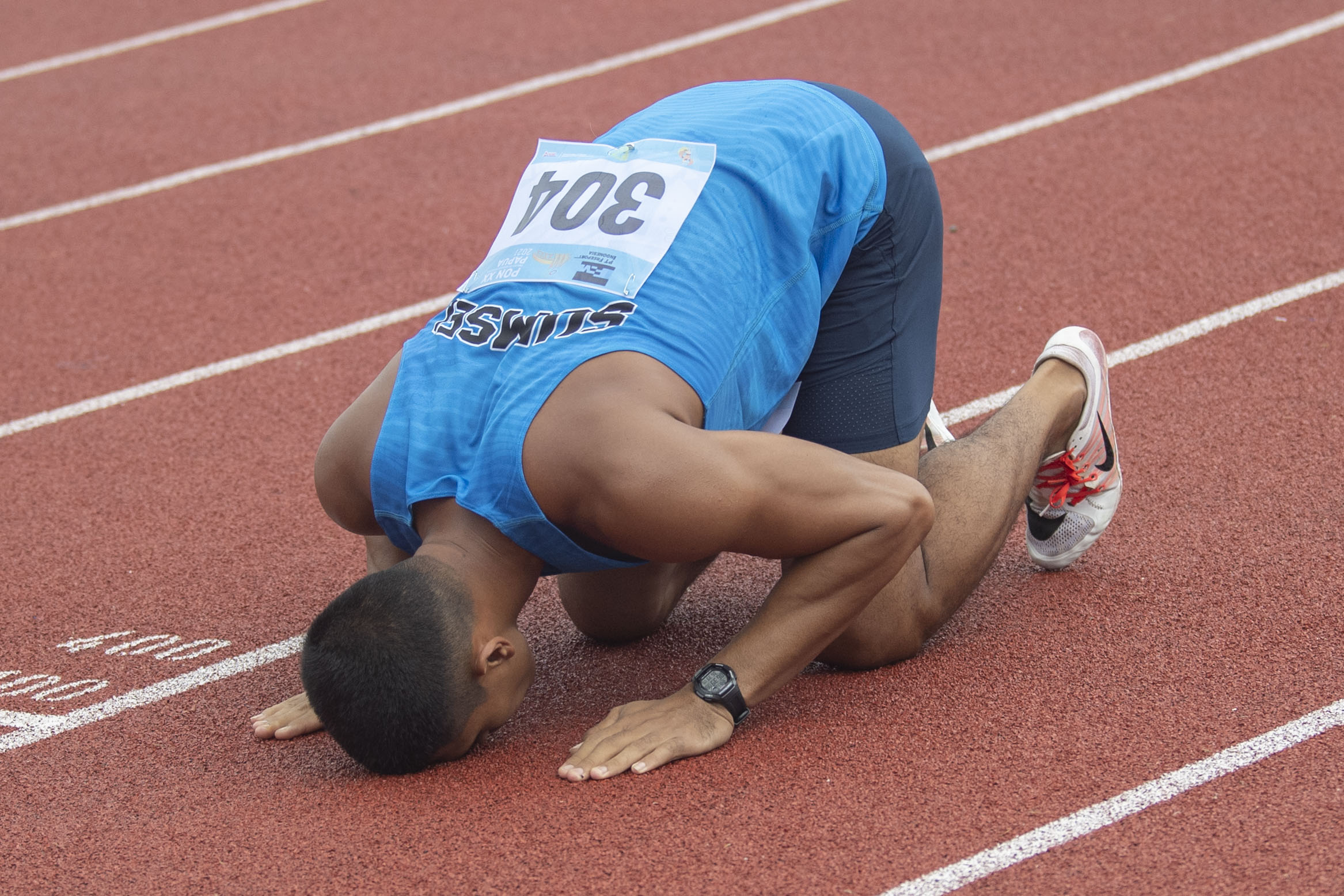 Rio Maholtra Sumbang Emas Lari 110 Meter Gawang Putra untuk Sumsel