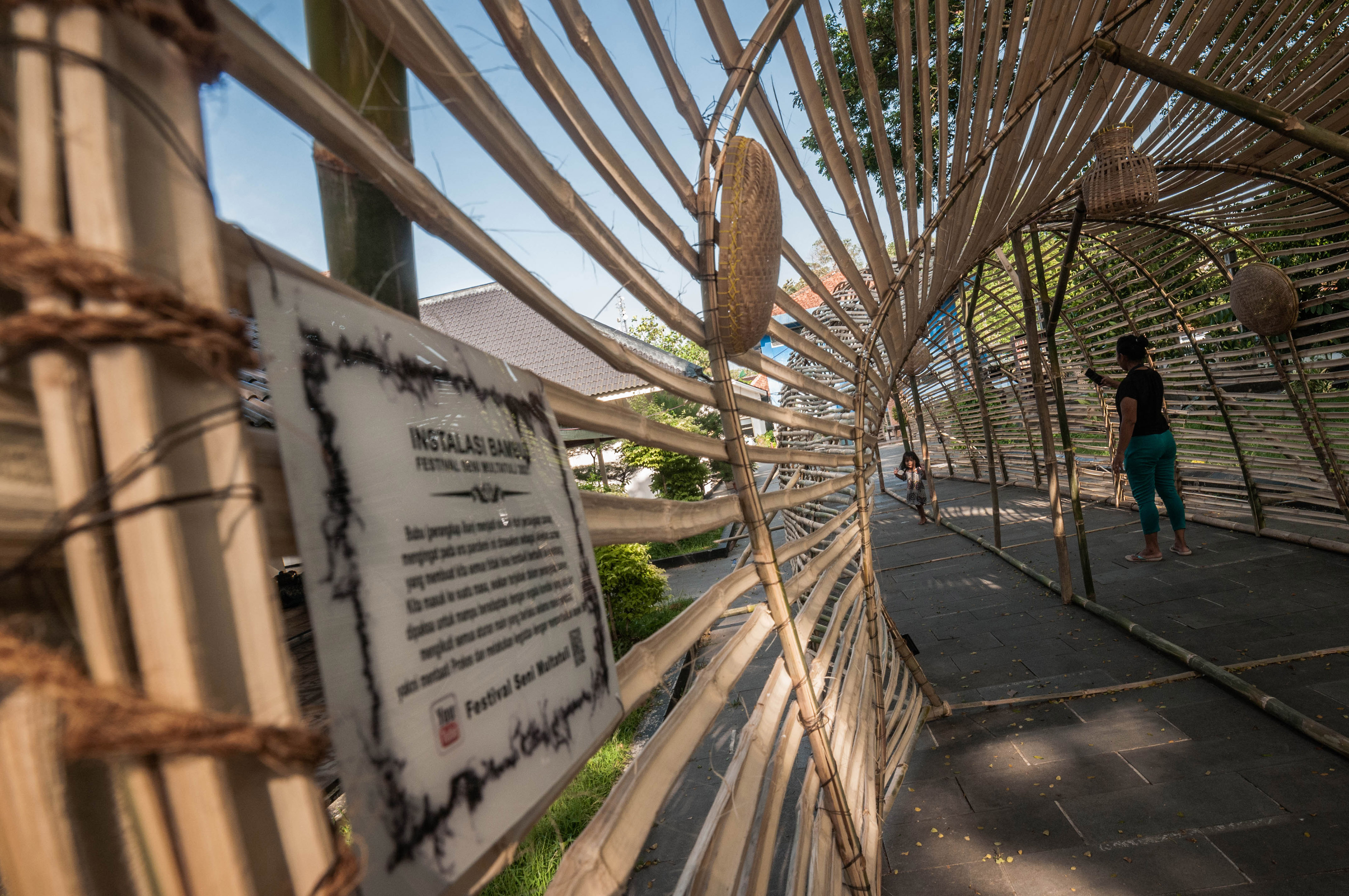 Instalasi Bambu Bubu Multatuli