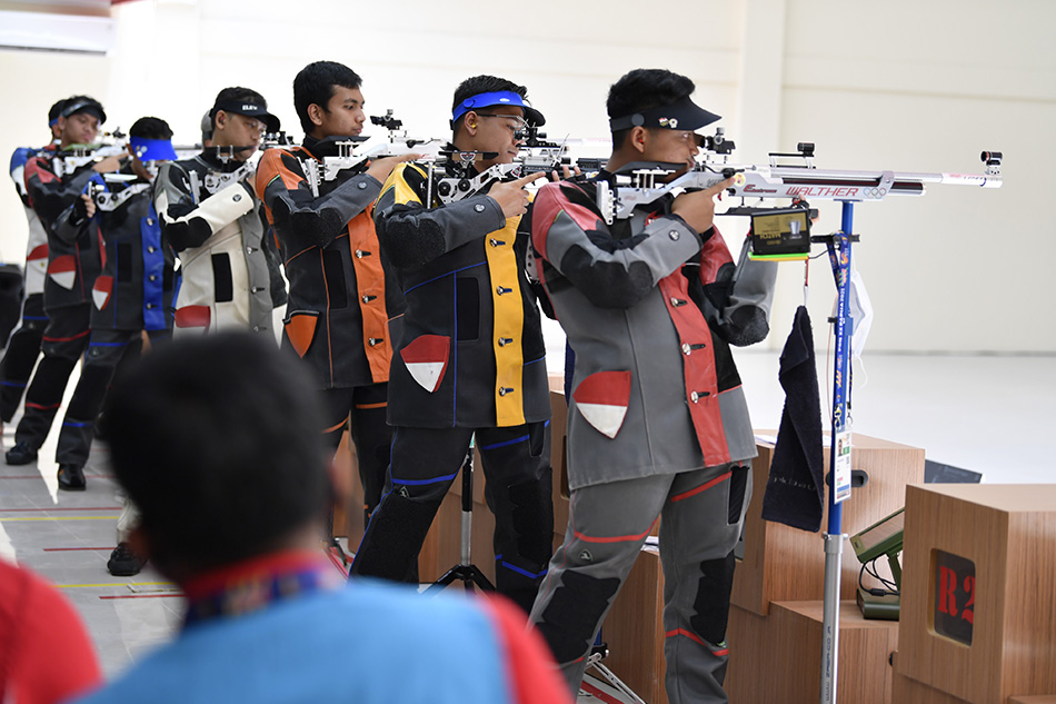 Final Menembak 10 Meter Air Rifle Putra