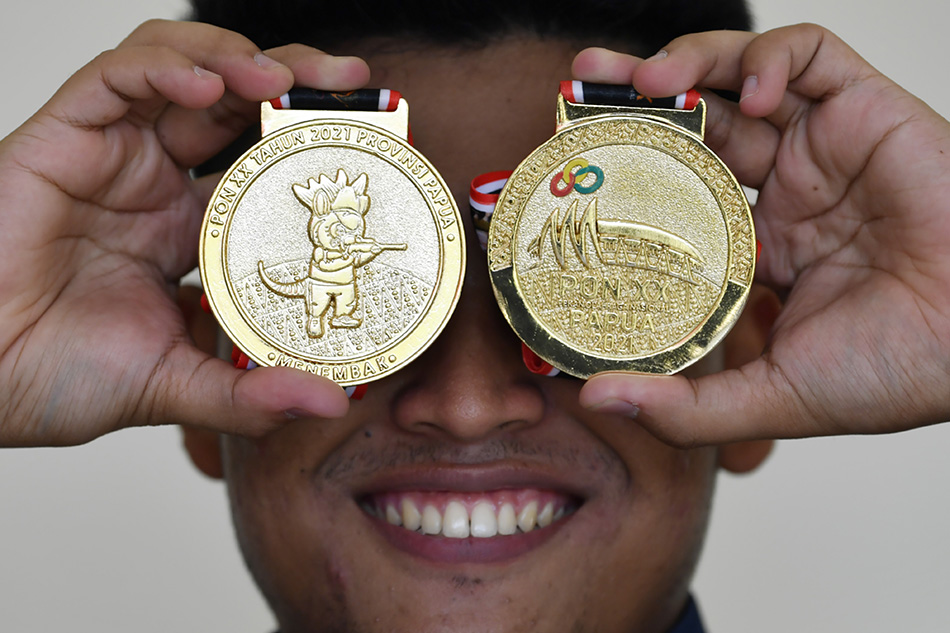 Final Menembak 10 Meter Air Rifle Putra