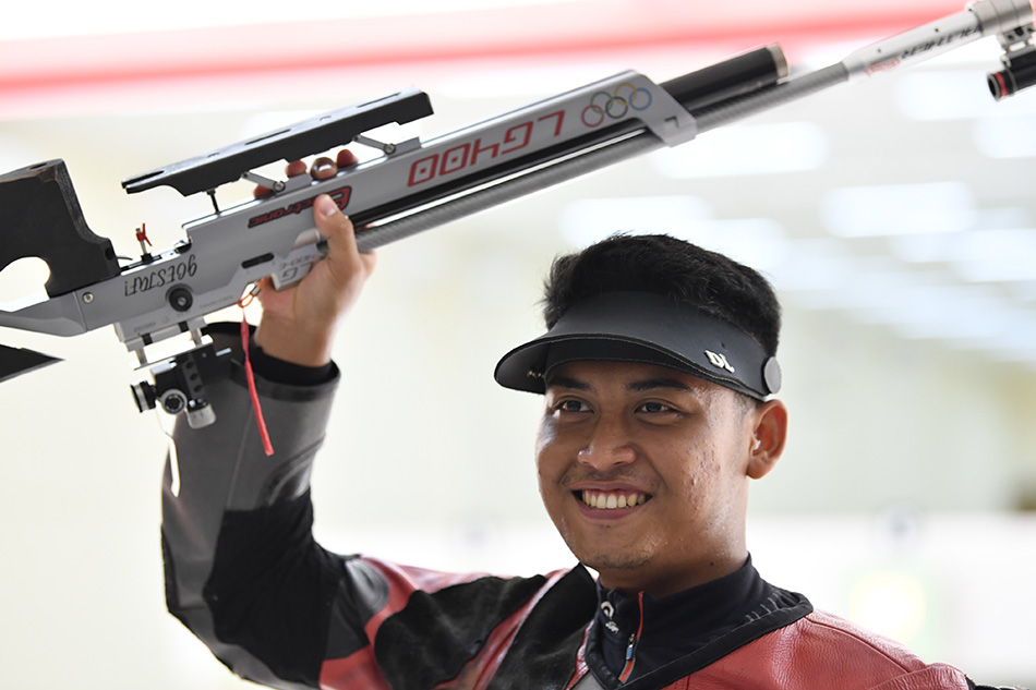 Final Menembak 10 Meter Air Rifle Putra