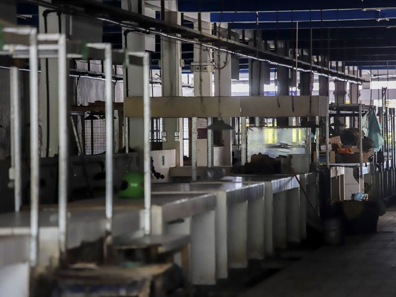 Pasar TPID Di Batam Terbengkalai