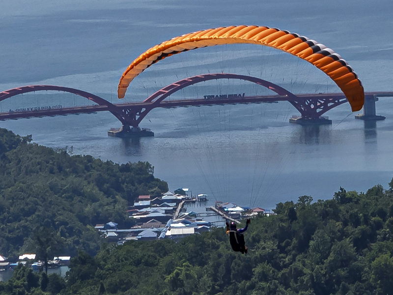 Pertandingan Paralayang PON Papua