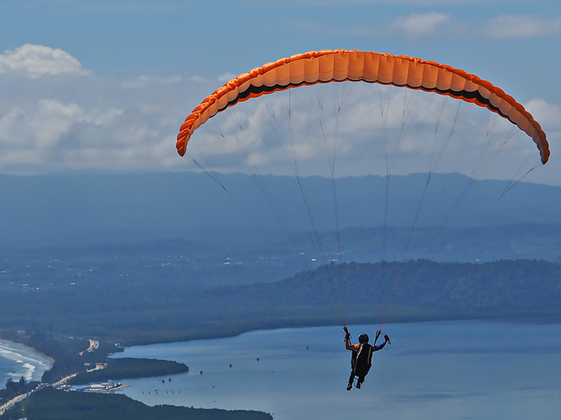Pertandingan Paralayang PON Papua