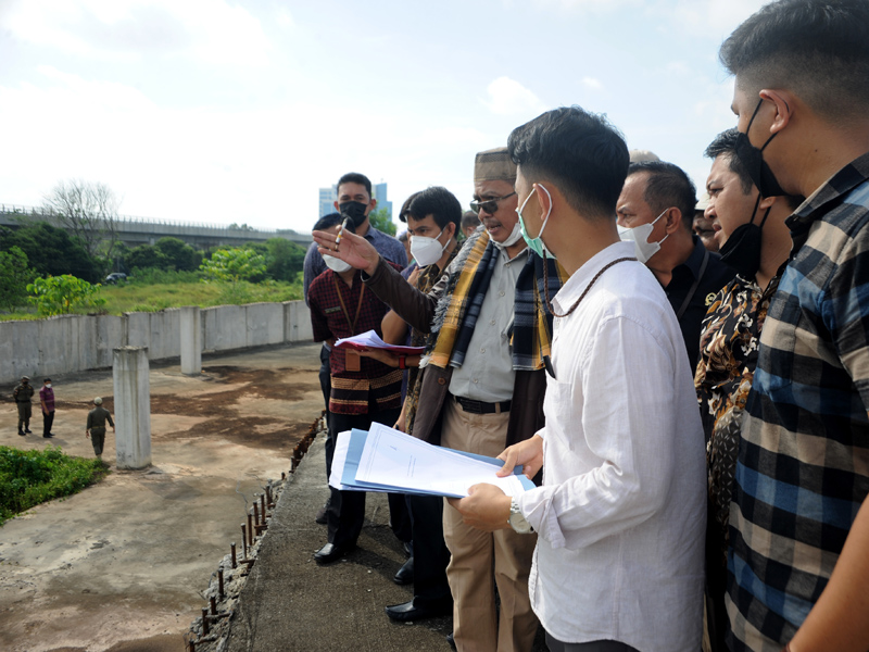 Peninjauan Barang Bukti Sidang Tipikor Masjid Sriwijaya