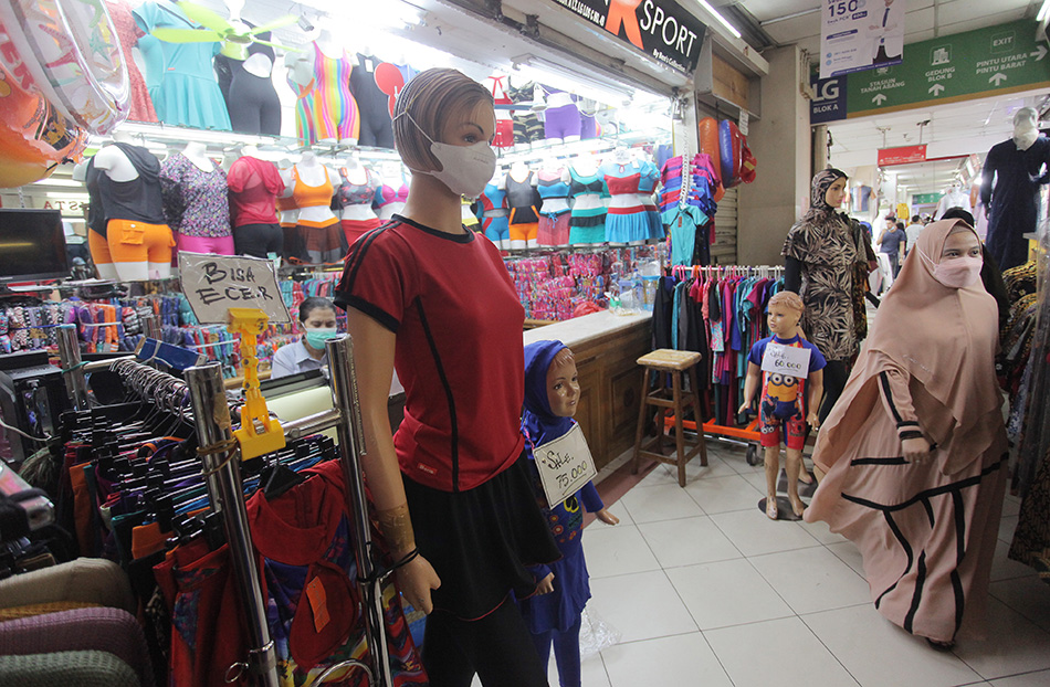 Kegiatan Perekonomian di Pasar Tanah Abang