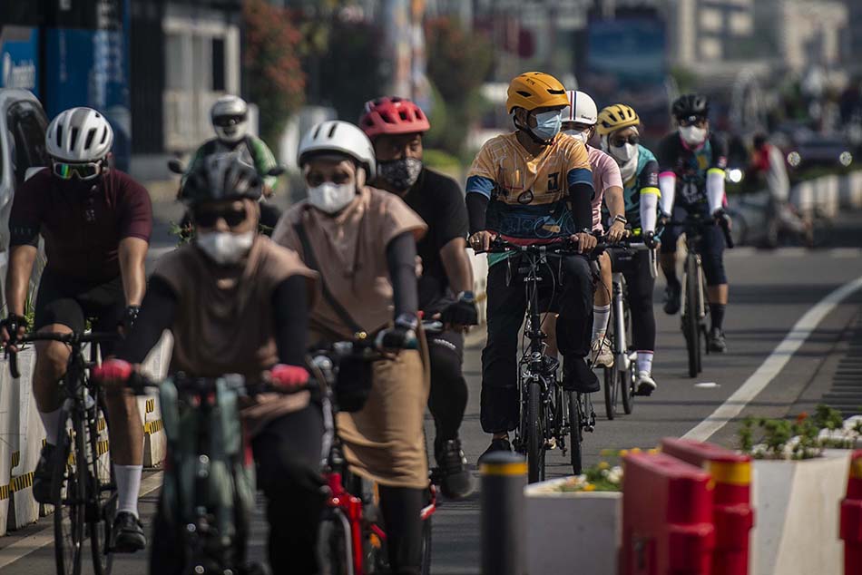  Aktivitas warga Jakarta Saat PPKM