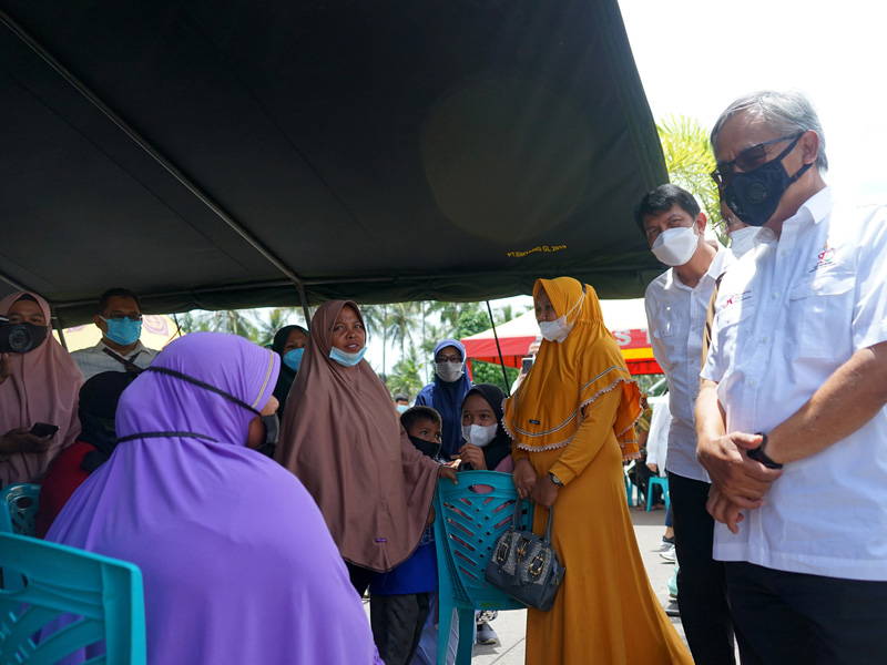 OJK Gelar Vaksinasi Covid-19 Di Gorontalo