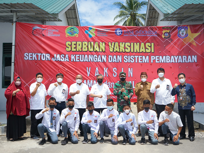 OJK Gelar Vaksinasi Covid-19 Di Gorontalo