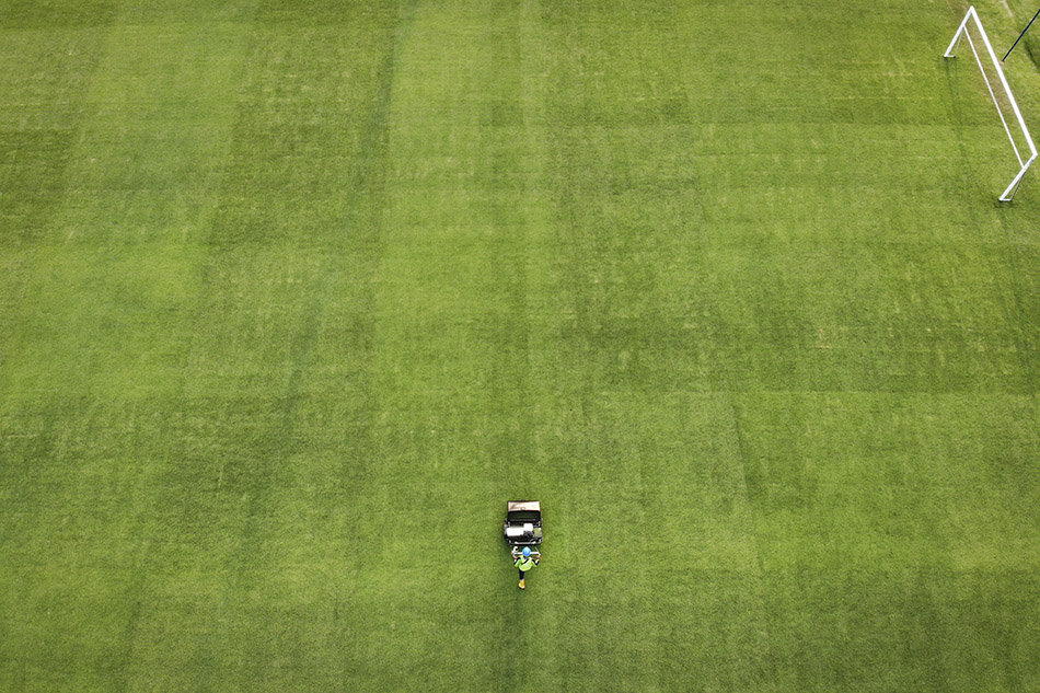 Progres pembangunan Jakarta International Stadium