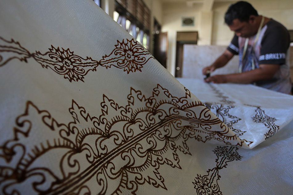 Produksi Kain Batik Motif Aceh 