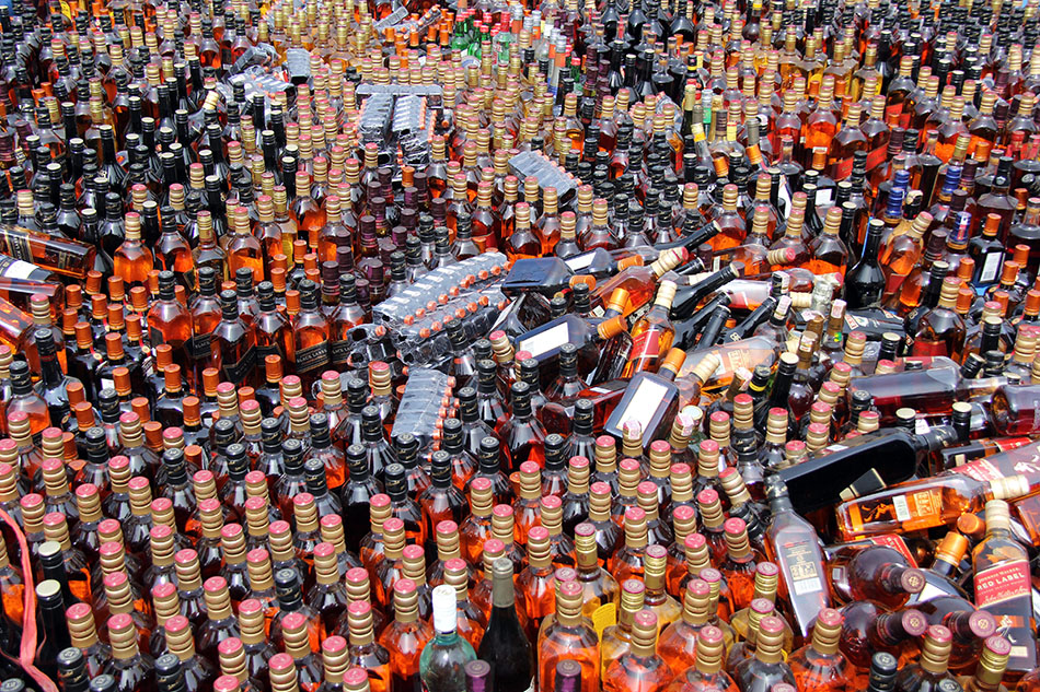 Pemusnahan Barang Selundupan Senilai Rp5,4 miliar 