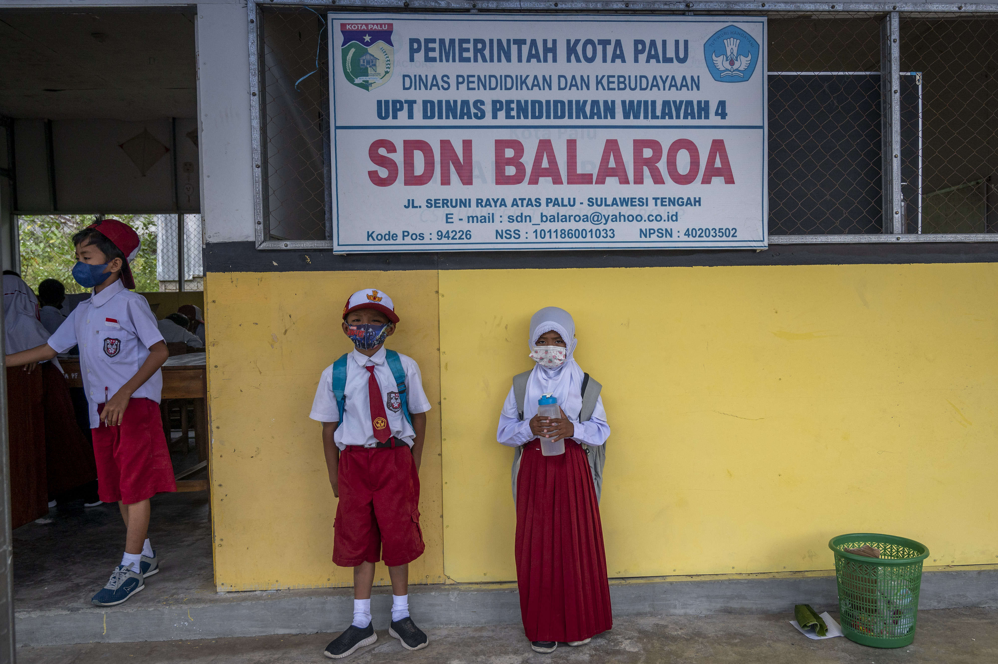 PTM di Sekolah Darurat Bencana 