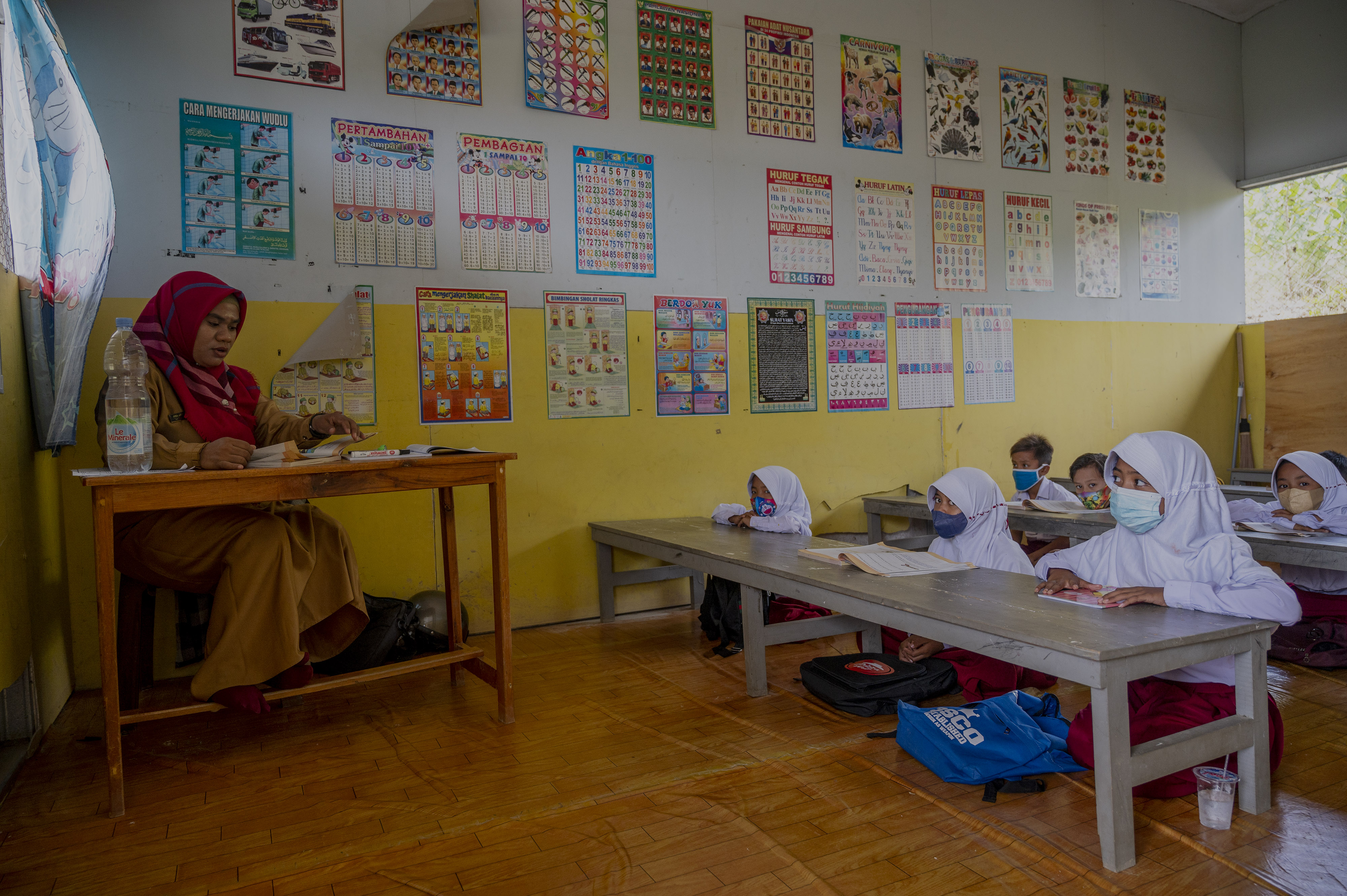 PTM di Sekolah Darurat Bencana 