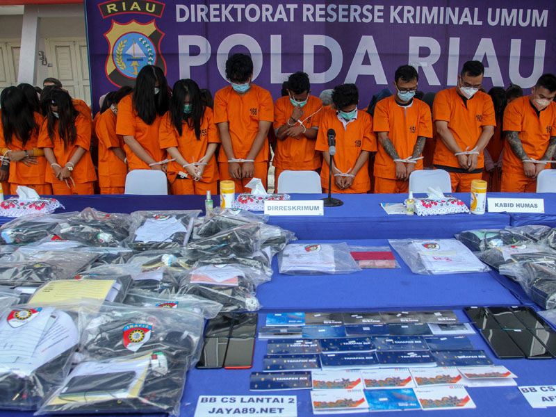 Pengungkapan Kasus Judi Online Di Pekanbaru