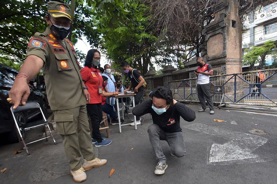 Operasi Protokol Kesehatan di Denpasar