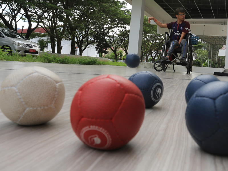 Latihan Atlet Paralimpik Aceh