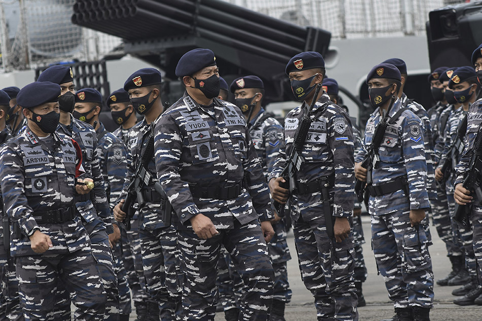 Apel Gelar Kesiapan Latihan Operasi Amfibi