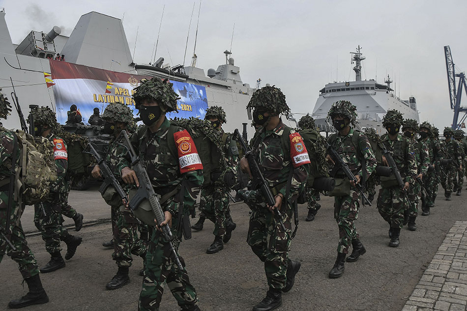 Apel Gelar Kesiapan Latihan Operasi Amfibi